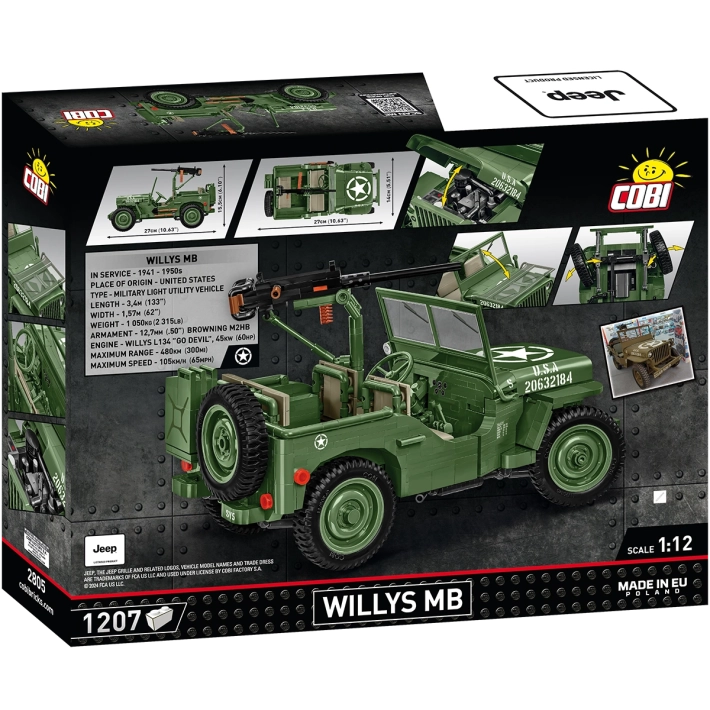 A02339 Airfix | Willys MB Jeep - Plastic modelling Kit